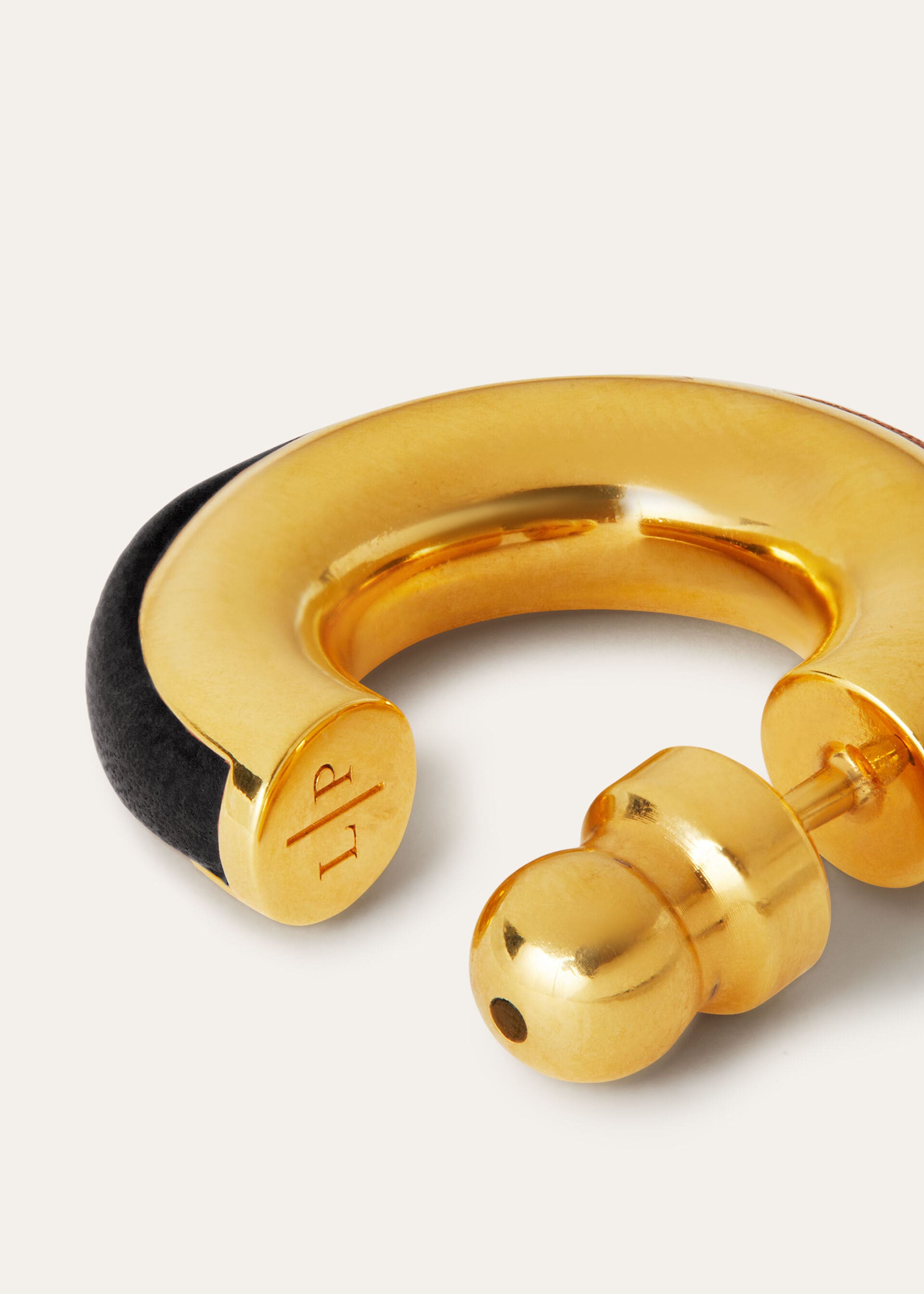 DUO CHUNKY HOOP EARRINGS