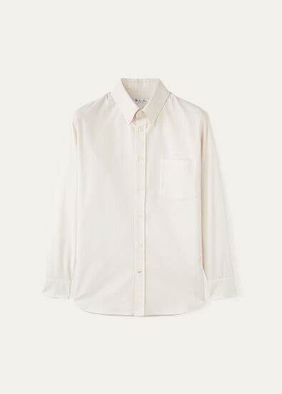 ELIA BUTTON DOWN SHIRT OXFORD COTTON STRIPES