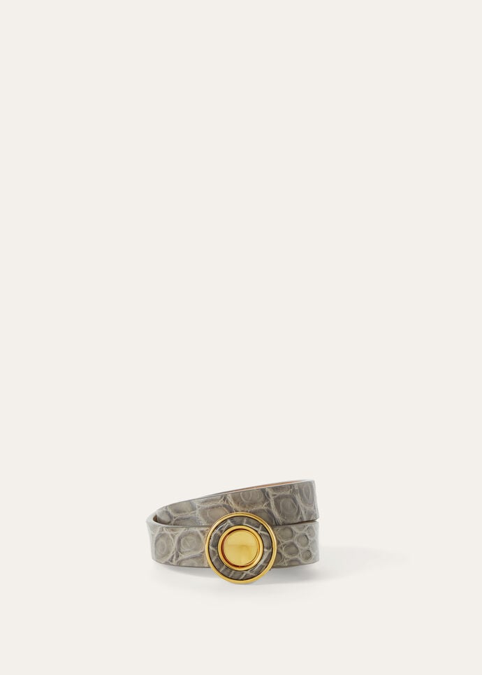 GHIERA BRACELET GLAZED ALLIGATOR_FAO7577_M0SR_NR_2