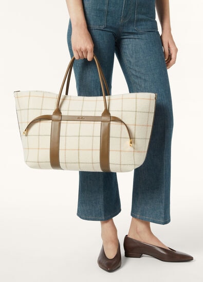 GHIERA SHOPPER L CASHBELT DOUBLE ROUNDED CALF