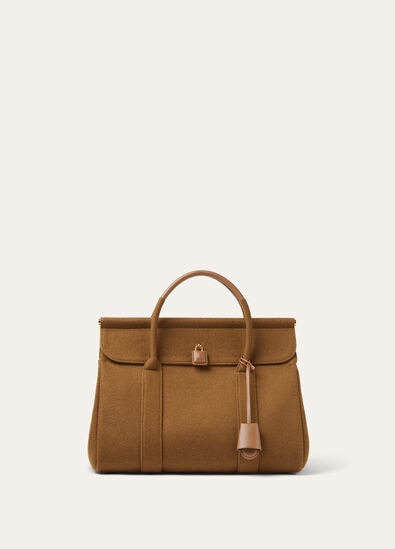 LOOM L32 MELTON CASH ROUNDED LEATHER