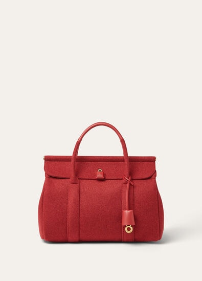 LOOM L32 MELTON CASH ROUNDED LEATHER