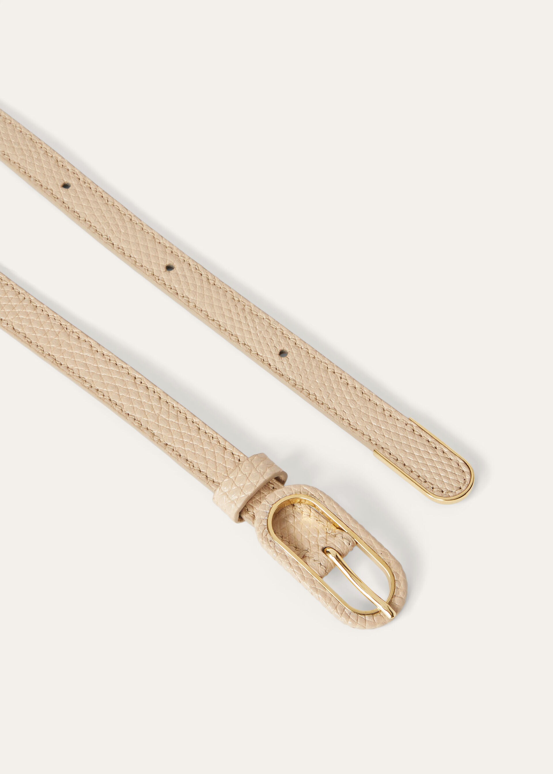 COVERED BUCKLE BELT LIZARD