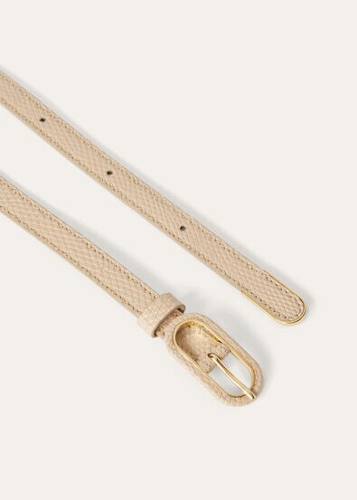 COVERED BUCKLE BELT LIZARD