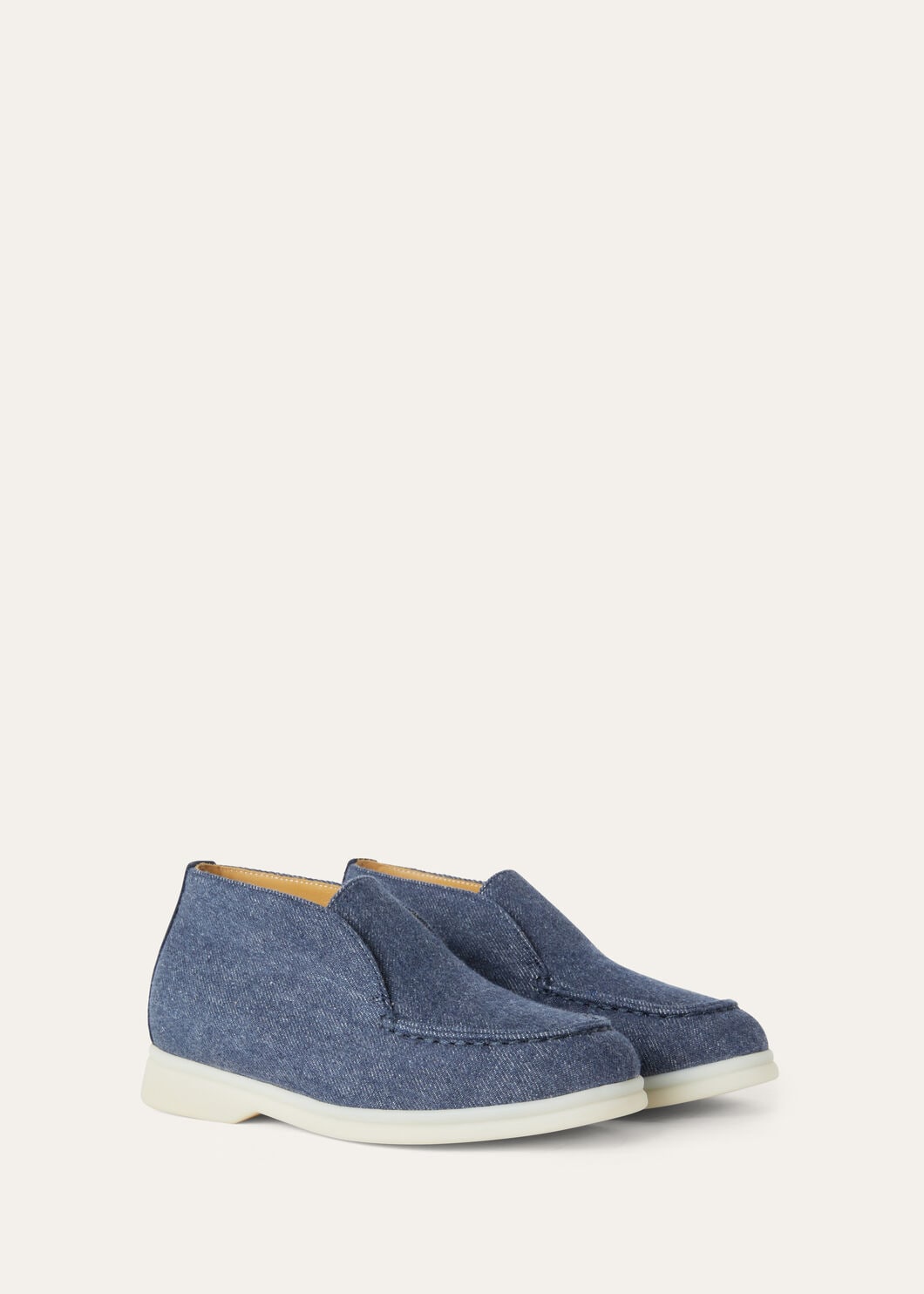 Kid's Open Walk Ankle Boot Cotton Surge Blue | Loro Piana FR Kid's Open Walk Ankle Boot Cotton Surge Blue | Loro Piana FR