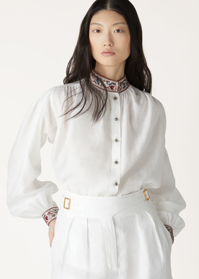 FLORES EMBROIDERED SHIRT SOLAIRE_FAO8291_1005_3