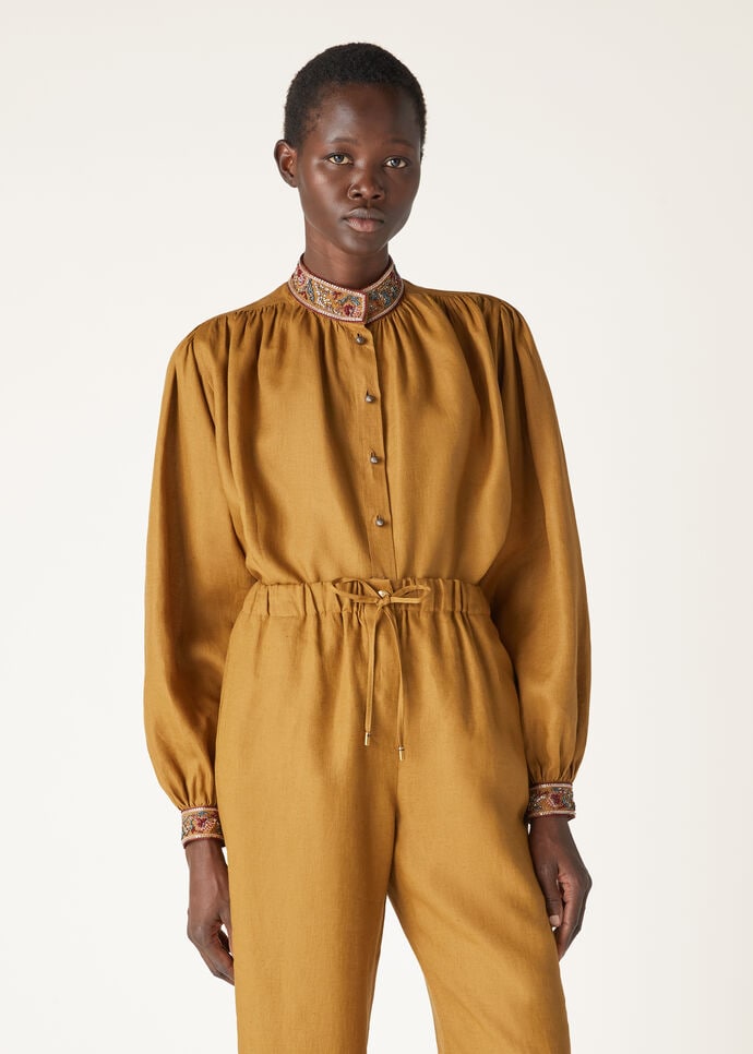 FLORES EMBROIDERED SHIRT SOLAIRE_FAO8291_E0CC_3