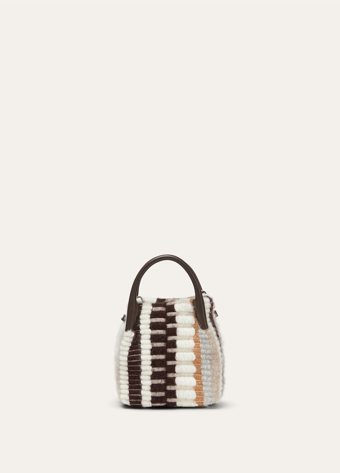 BALE MICRO WOVEN CASHMERE ROUNDED LEATHER_FAO8386_F6JT_NR_3