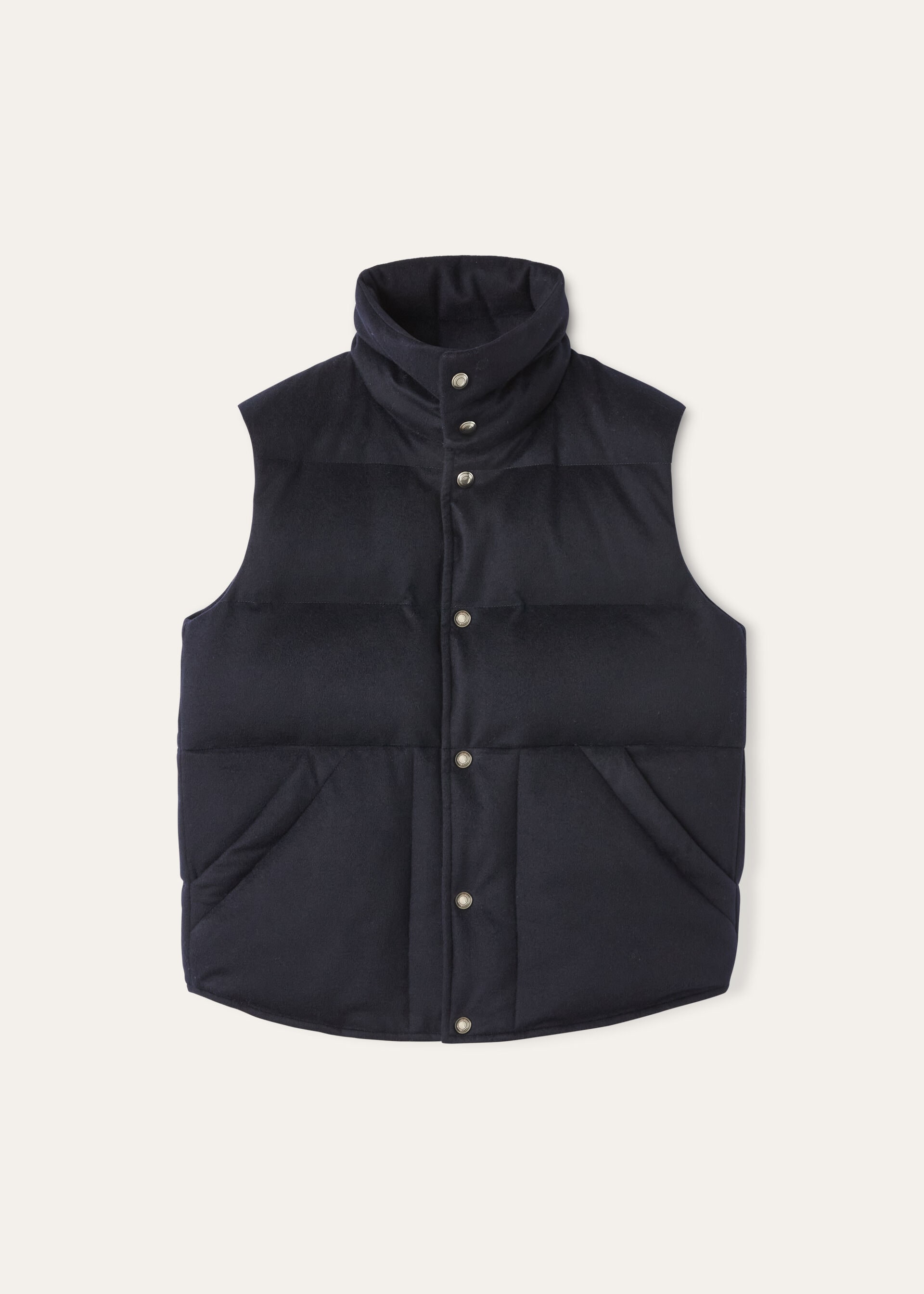 LANCE QUILTED VEST CASH STORM