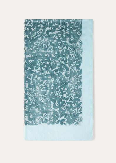 LARGE PAREO PROVENCE GARDEN COTTON