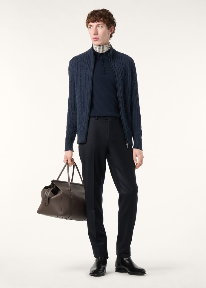 CARLO TROUSERS WOOL CASH FLANNEL_FAO8420_W058_1