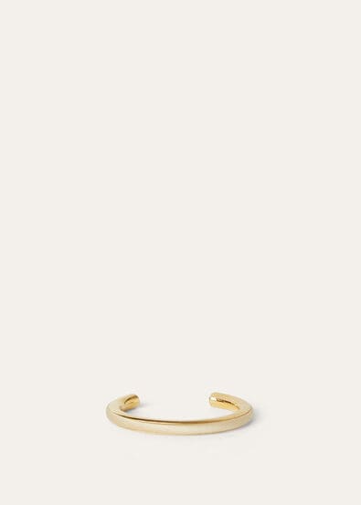 CUFF BRACELET WITH SATIN INLAY