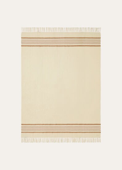 FOUTA LINO JACQUARD STRIPE