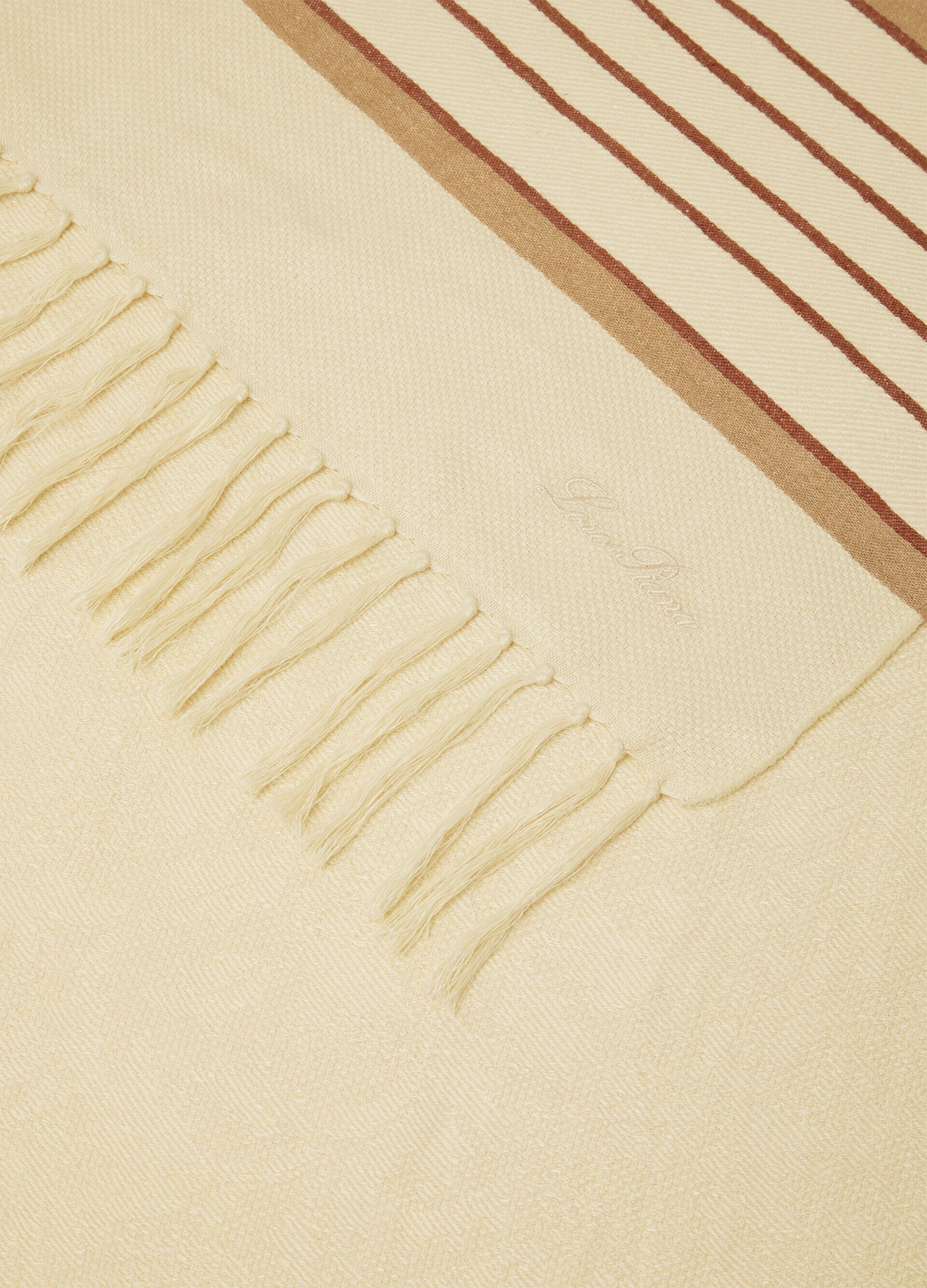 FOUTA LINO JACQUARD STRIPE