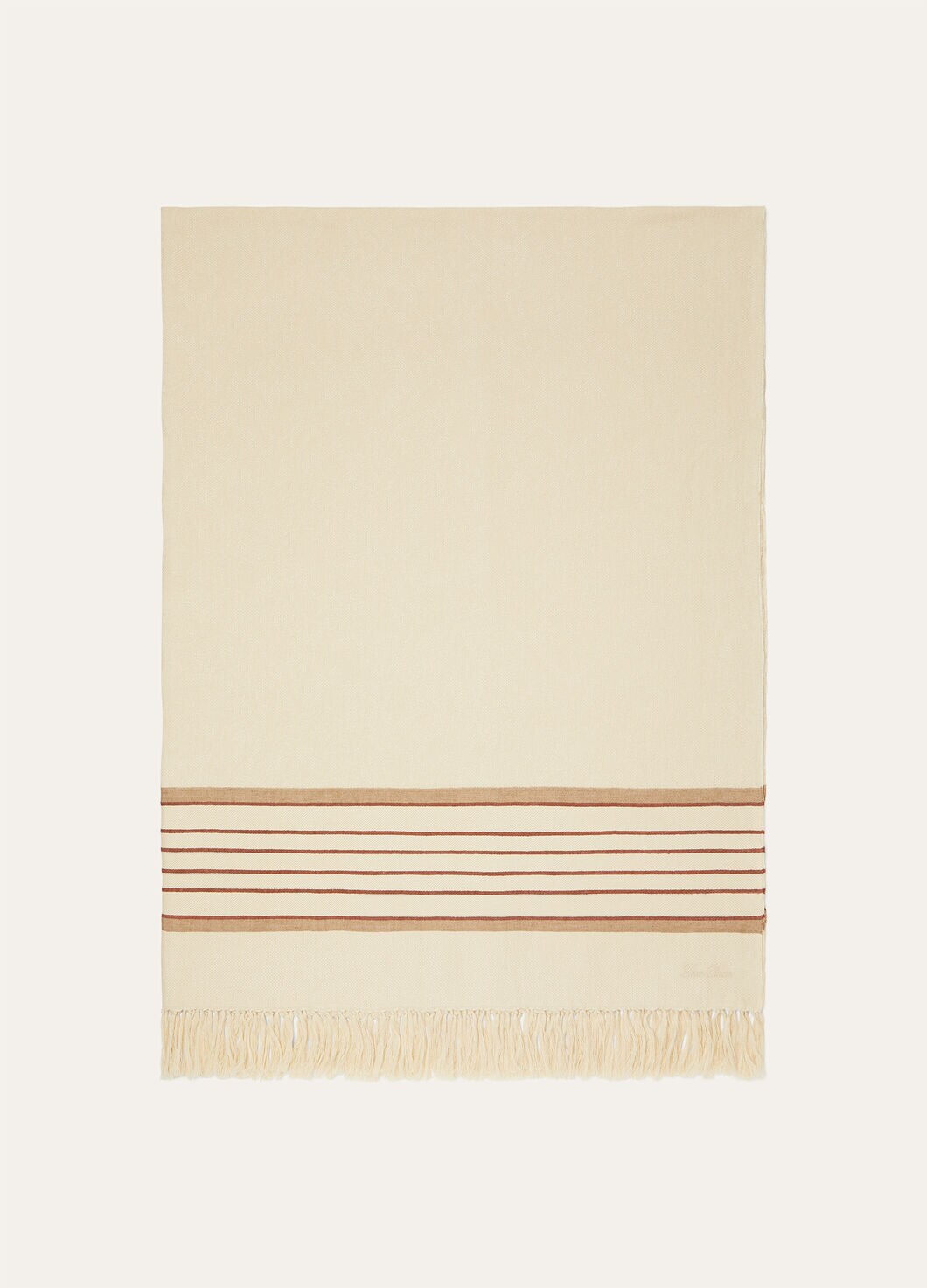 FOUTA LINO JACQUARD STRIPE