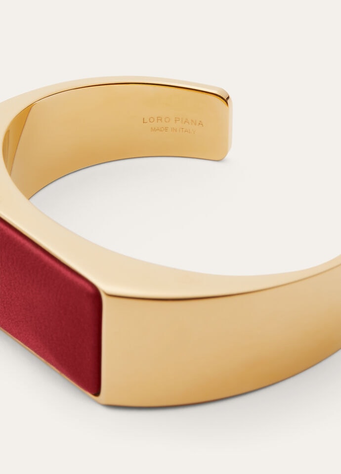BONBON BRACELET ROUNDED LEATHER_FAO9486_P0AR_3