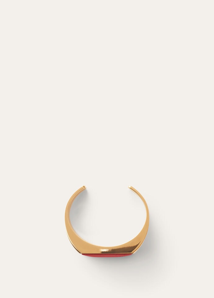 BONBON BRACELET ROUNDED LEATHER_FAO9486_P0AR_4