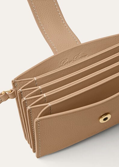 EXTRA 5 GUSSET CARDHOLDER LINEN CALF