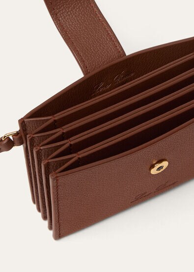 EXTRA 5 GUSSET CARDHOLDER LINEN CALF