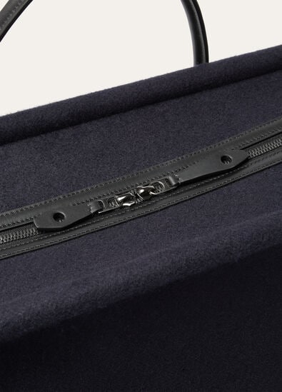 LOOM WEEKENDER L50 MELTON CASH ROUNDED LEATHER