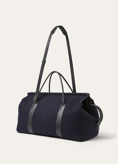 LOOM WEEKENDER L50 MELTON CASH ROUNDED LEATHER