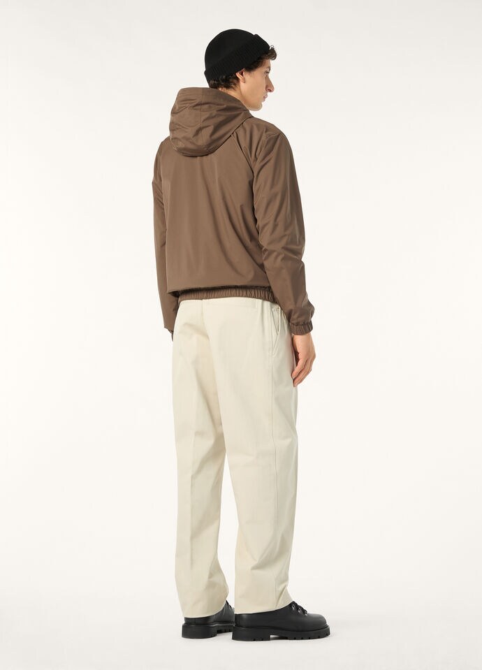 LP Hooded Bomber Microfibre - Storm System® Acorn Brown LP Hooded Bomber Microfibre - Storm System® Acorn Brown