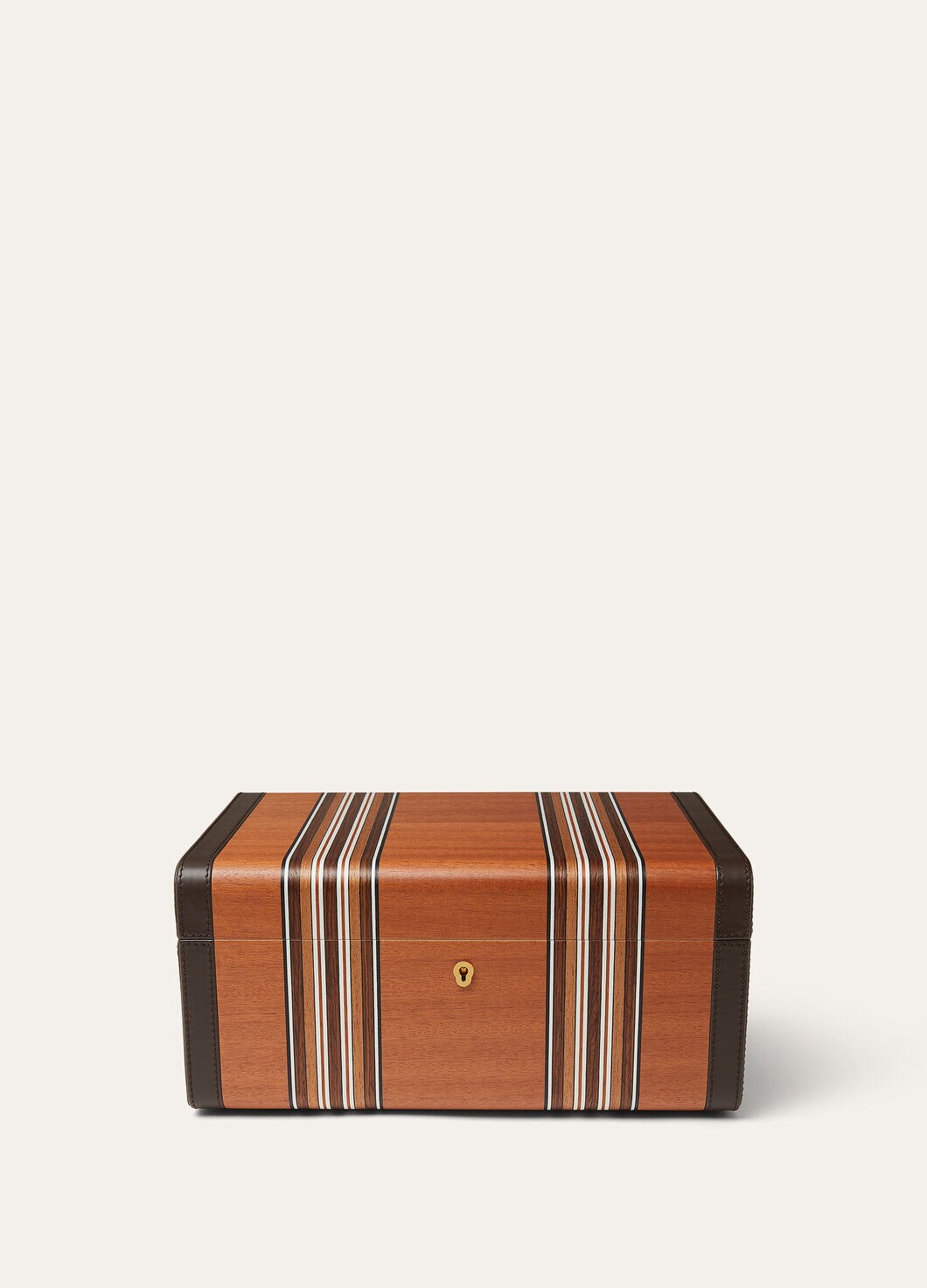THE LORO PIANA INTARSIA HUMIDOR CIGAR BOX