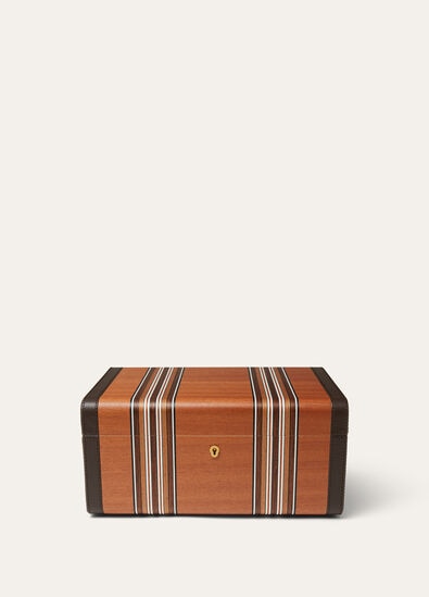 THE LORO PIANA INTARSIA HUMIDOR CIGAR BOX