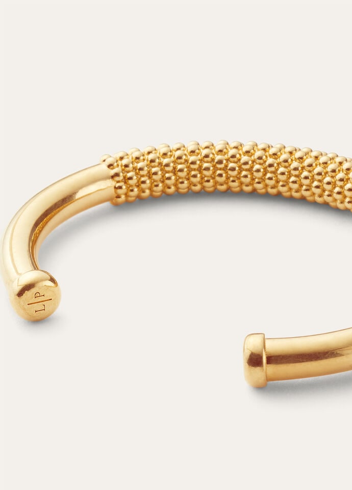 BUBBLE OPEN CUFF BRACELET BRASS_FAO9703_20GI_3