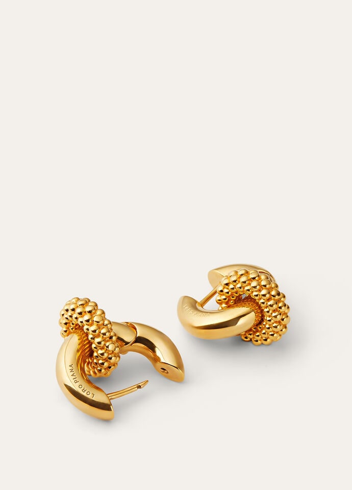 BUBBLE DOUBLE HOOP EARRINGS BRASS_FAO9704_20GI_NR_4