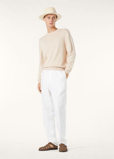 COLONNO CREWNECK SWEATER CASH SILK GG 12