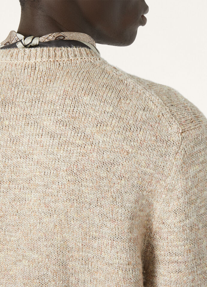 VERBANIA CREWNECK SWEATER SILK CASH LINEN GG 5_FAO9807_J1TQ_2