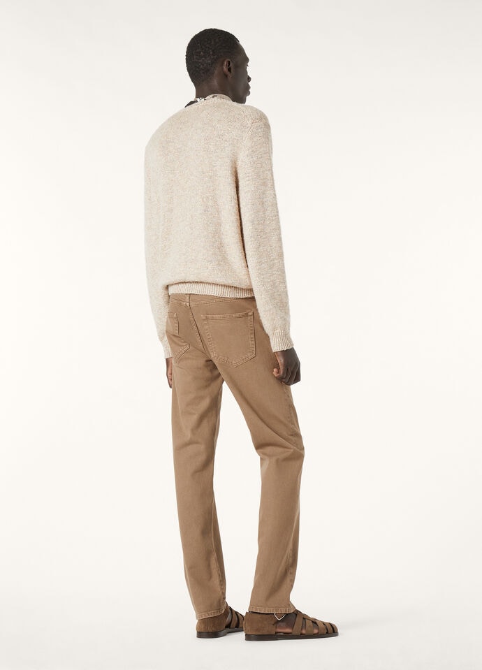 VERBANIA CREWNECK SWEATER SILK CASH LINEN GG 5_FAO9807_J1TQ_4