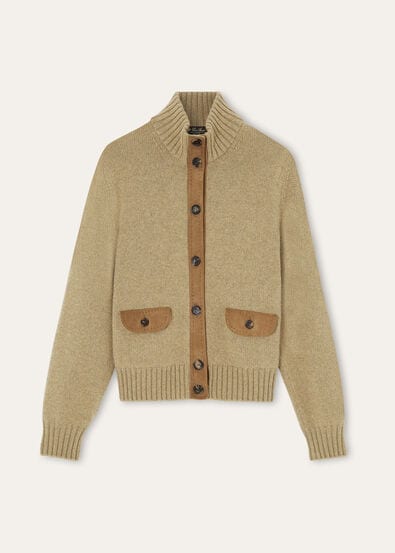 PARKSVILLE BOMBER SWEATER BABY CASH GG 5