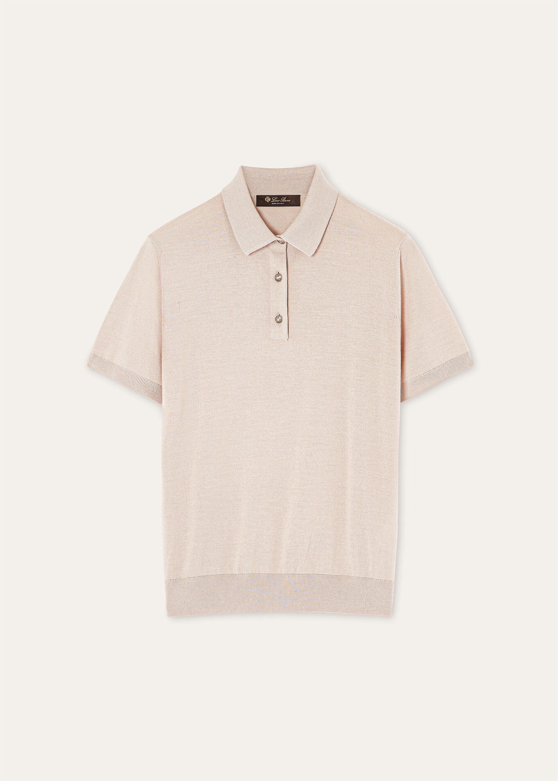 SOTTILE SS POLO WOOL CASH SILK GG 18