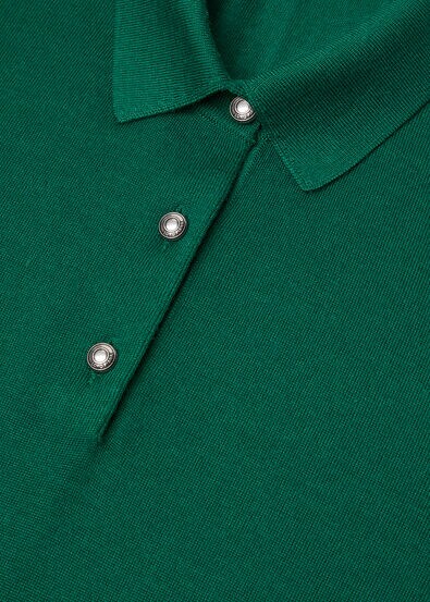 SOTTILE SS POLO WOOL CASH SILK GG 18