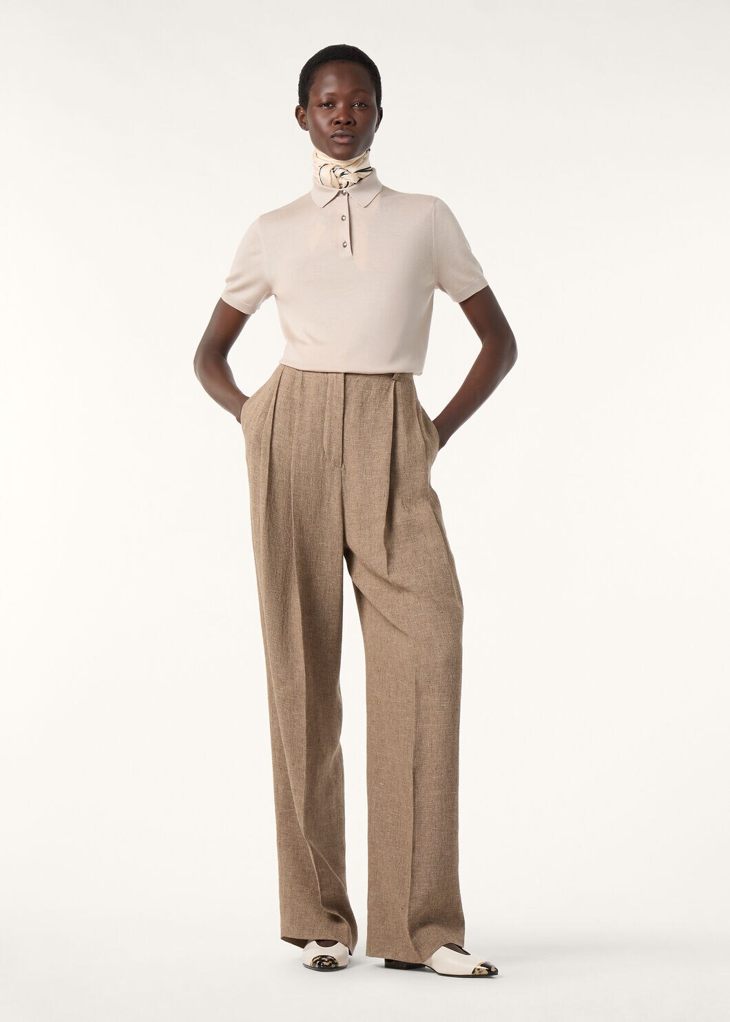 SOTTILE SS POLO WOOL CASH SILK GG 18