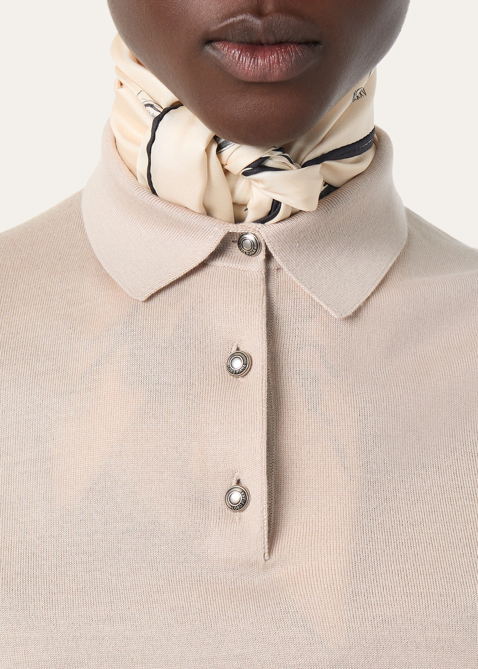 SOTTILE SS POLO WOOL CASH SILK GG 18