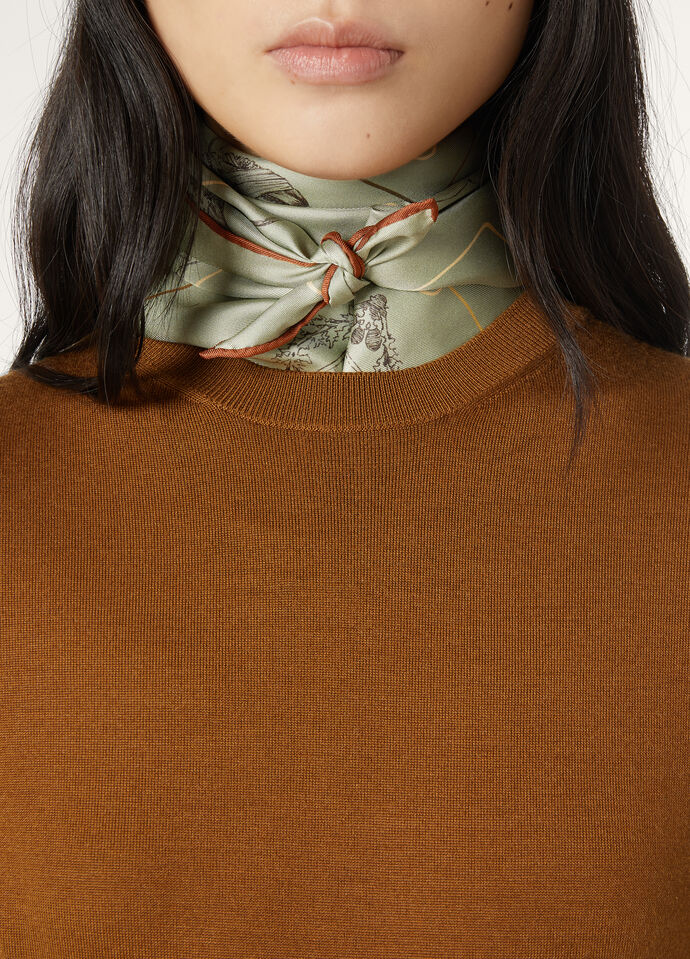 SOTTILE SS CREWNECK SWEATER WOOL CASH SILK GG 18_FAO9854_E0DY_2
