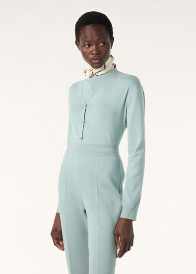 SIENA CARDIGAN SWEATER SILK COTTON GG 18