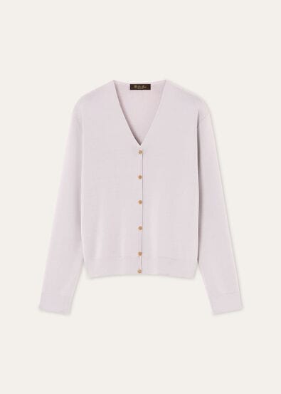 SIENA CARDIGAN SWEATER SILK COTTON GG 18