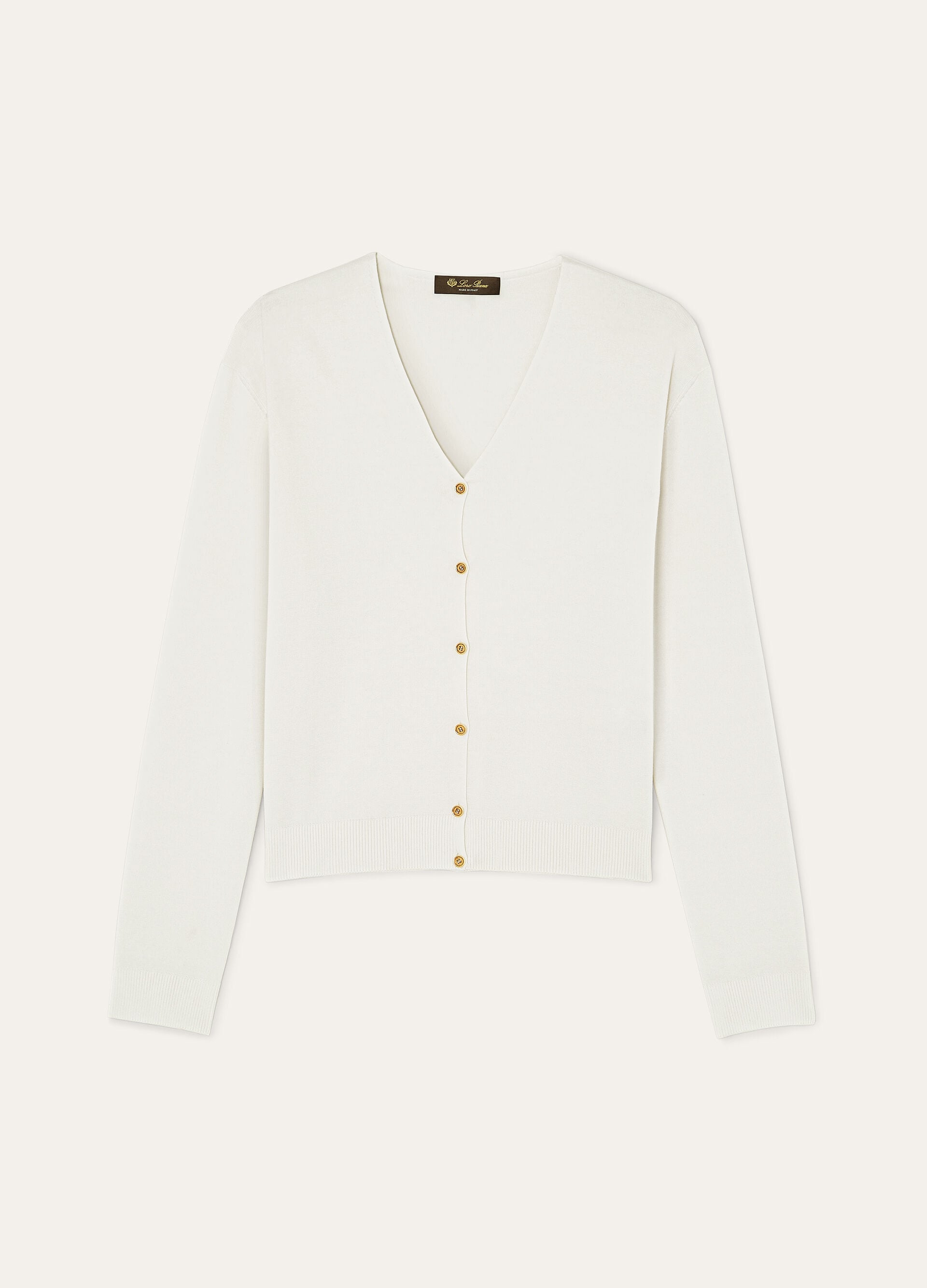 SIENA CARDIGAN SWEATER SILK COTTON GG 18