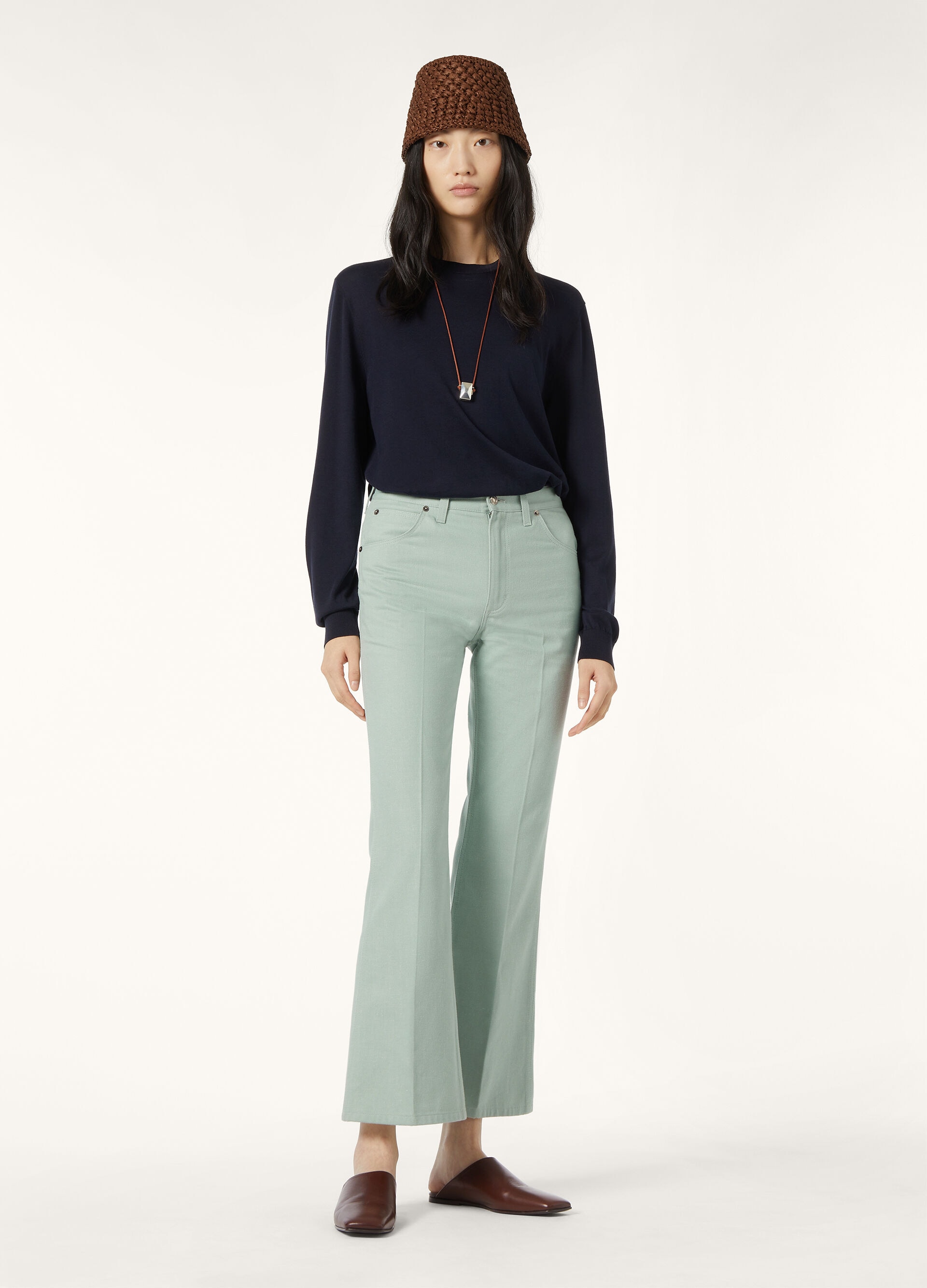 ICE WISH CREWNECK SWEATER COTTON GG 18