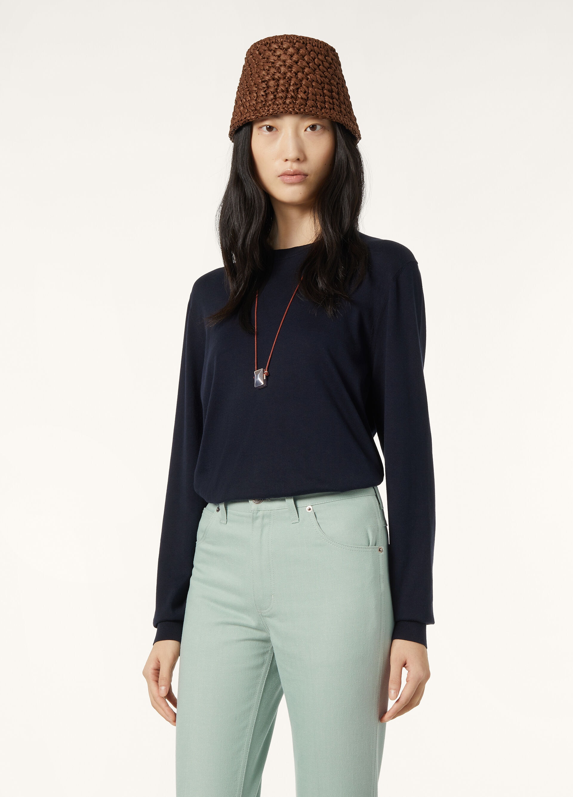 ICE WISH CREWNECK SWEATER COTTON GG 18