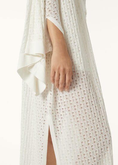 FRESH LINEN SILK CARDIGAN SWEATER GG 18