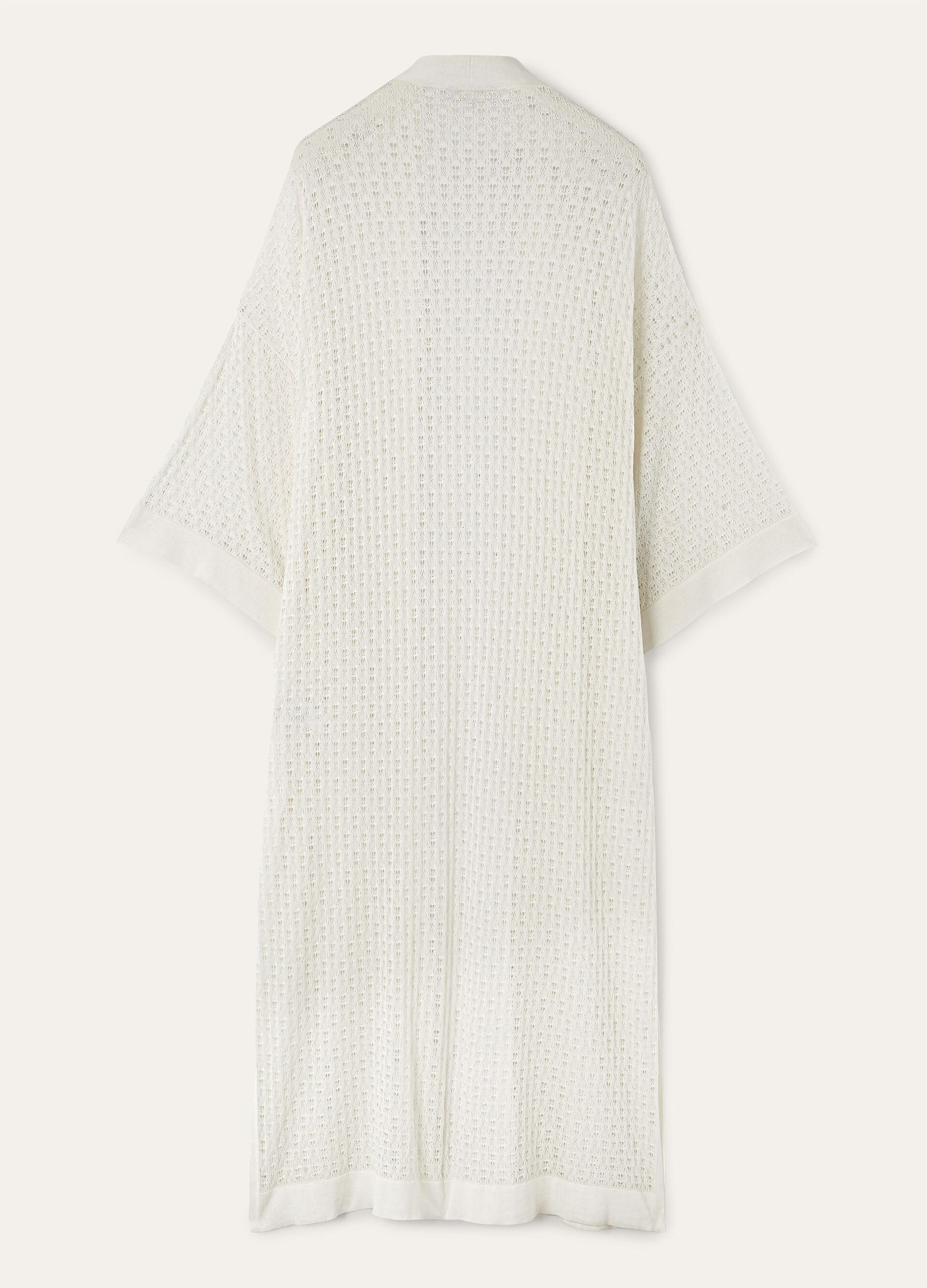 FRESH LINEN SILK CARDIGAN SWEATER GG 18