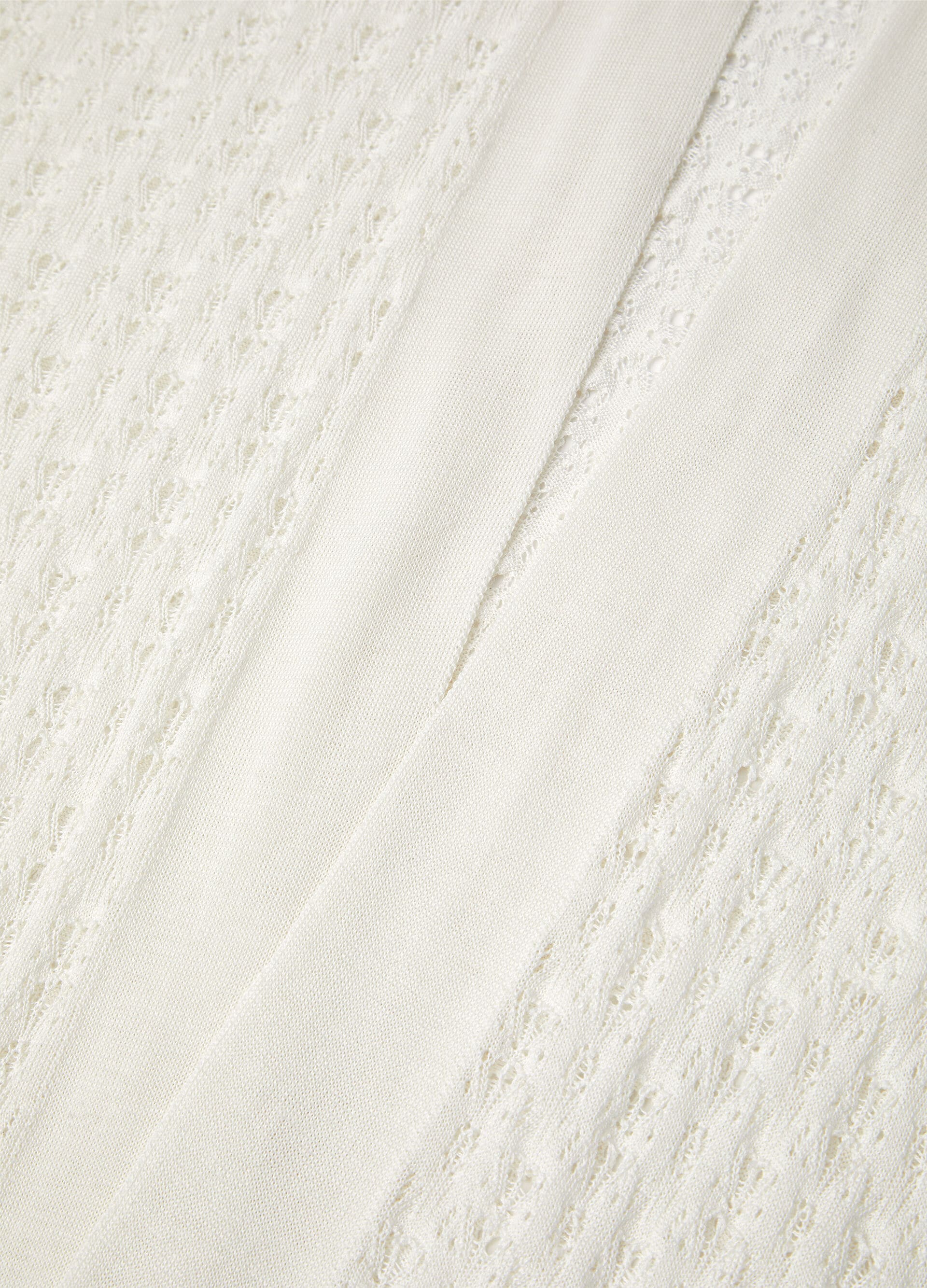 FRESH LINEN SILK CARDIGAN SWEATER GG 18