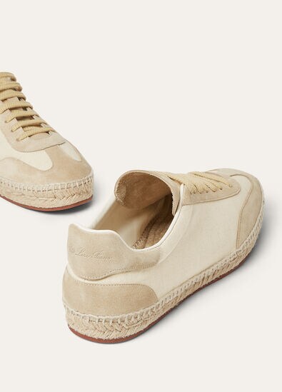 SEA TENNIS WALK COTTON LINEN RAIN SUEDE