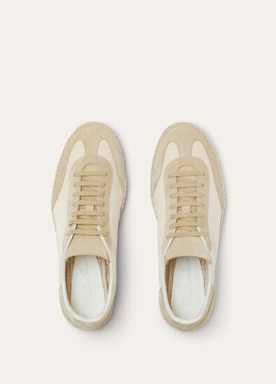 SEA TENNIS WALK COTTON LINEN RAIN SUEDE