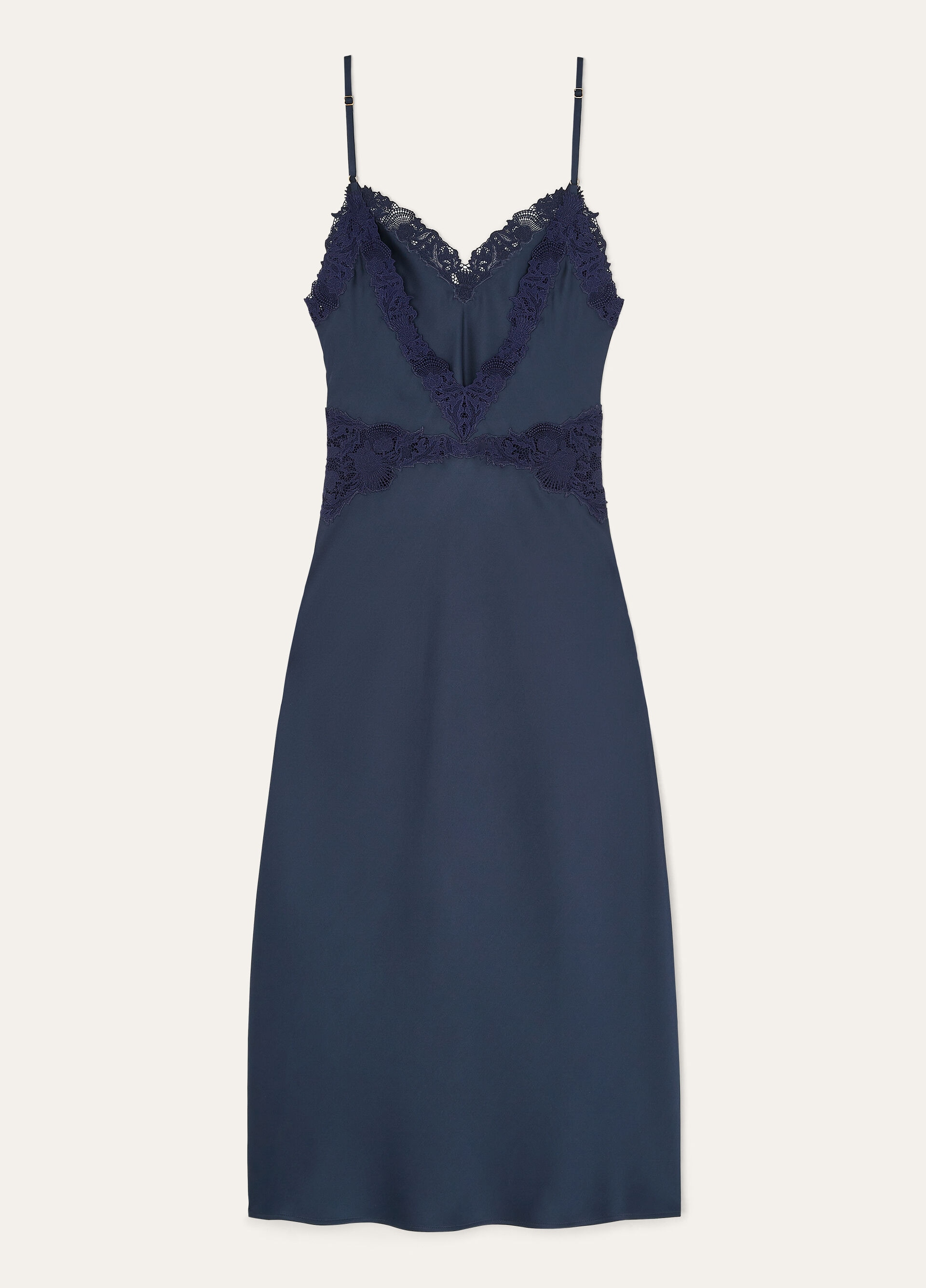 PAIGE EMBROIDERED DRESS DRESSY SATIN